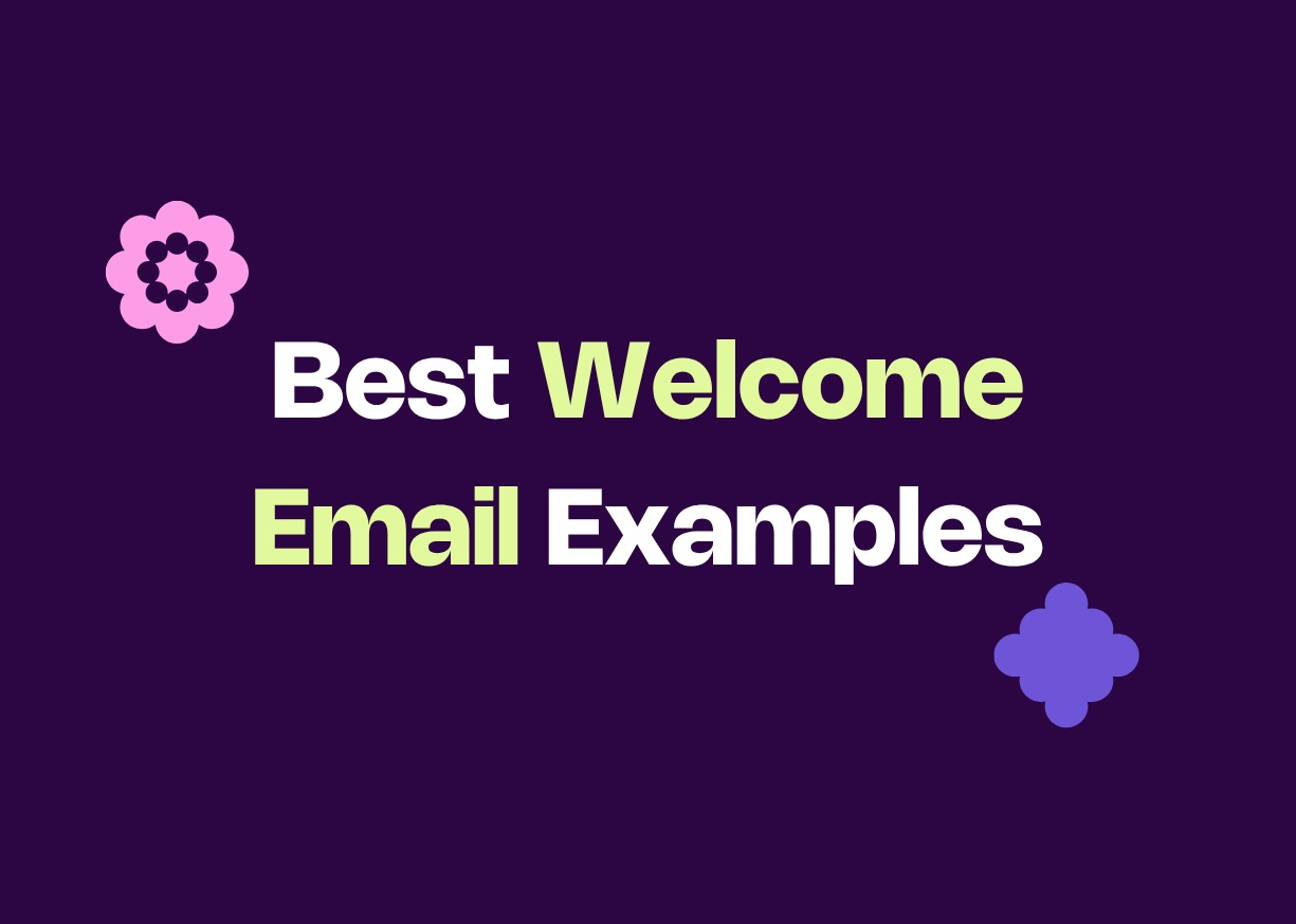 Welcome Email Example 
