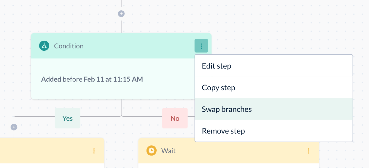 Automation edit changes