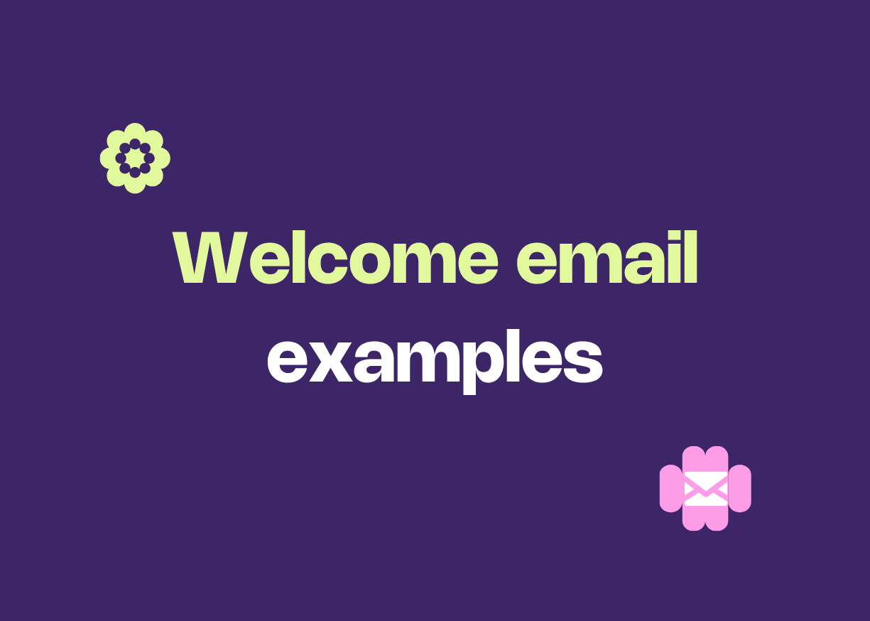 Welcome Email Example 