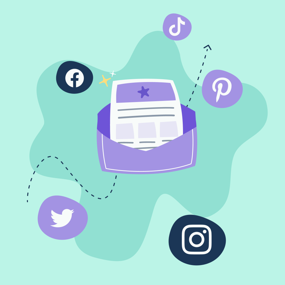 Preview image for: How to grow your email list using social media