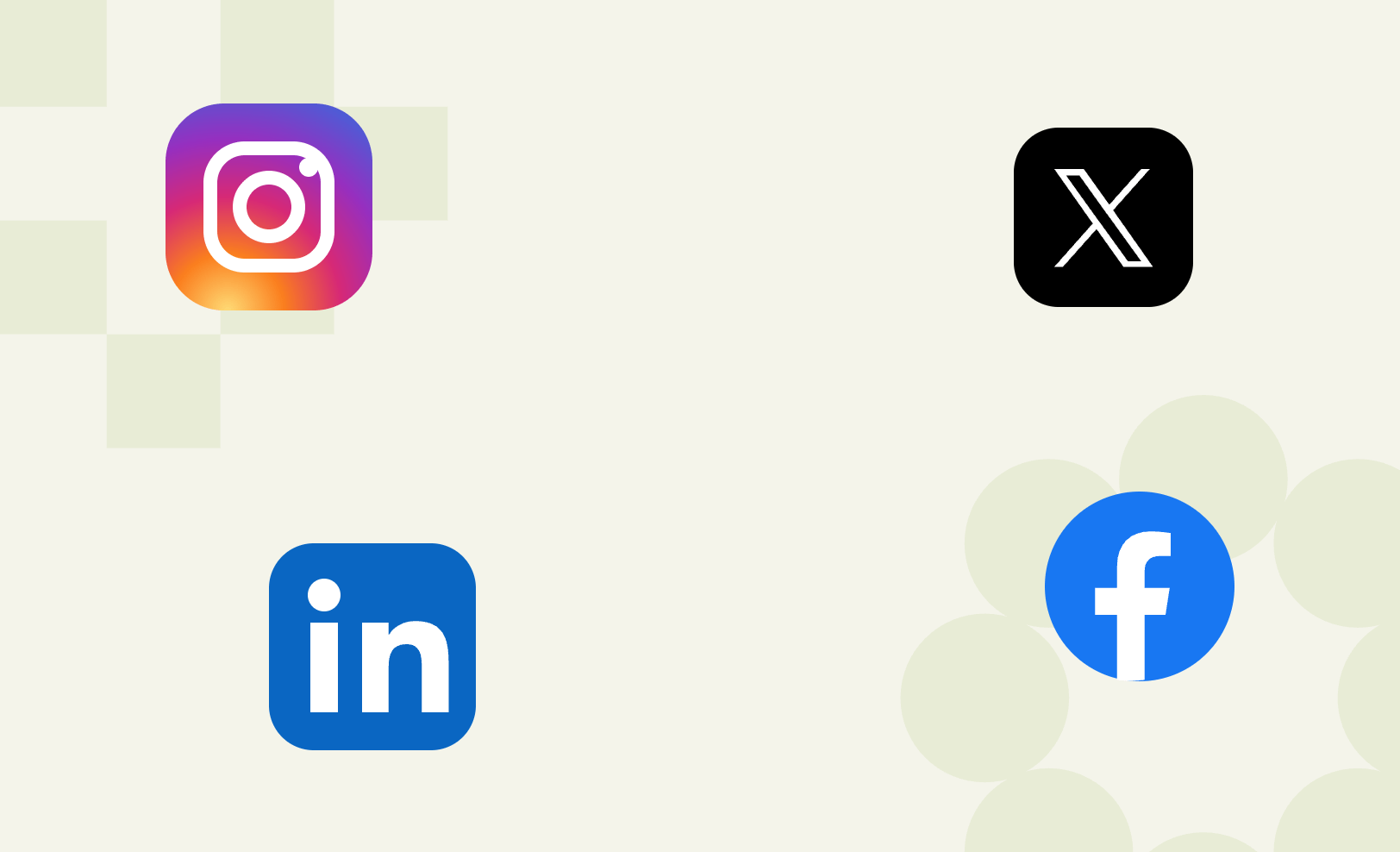 Selection of Social Media images