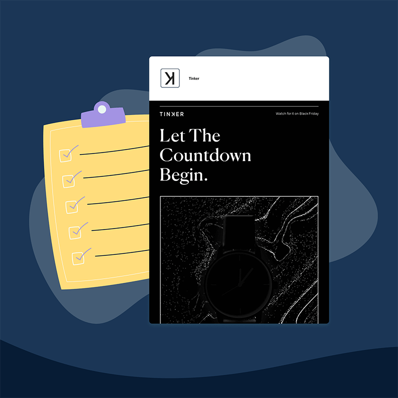 Preview image for: A guide to email marketing on Black Friday