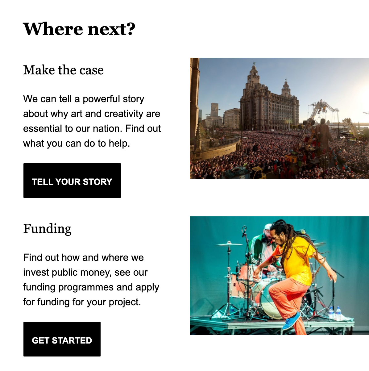 The second part of ACE's welcome email explains the opportunities the organisation provides to its subscribers and how it manages its funding.