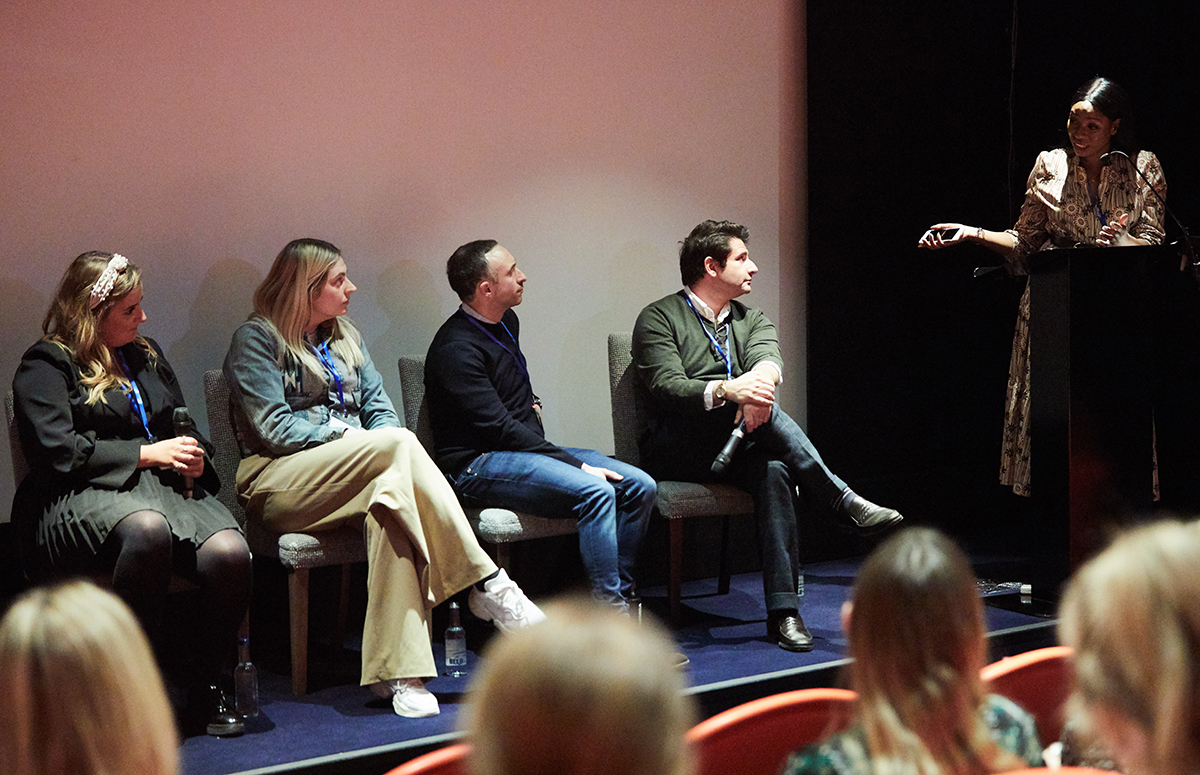 Male and female speakers at a recent Holistic Live! event