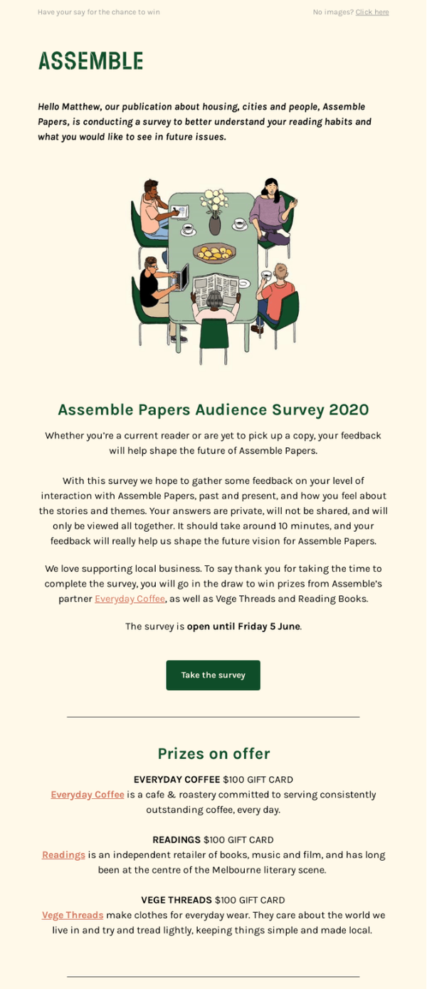 How to send a survey via email | EmailOctopus