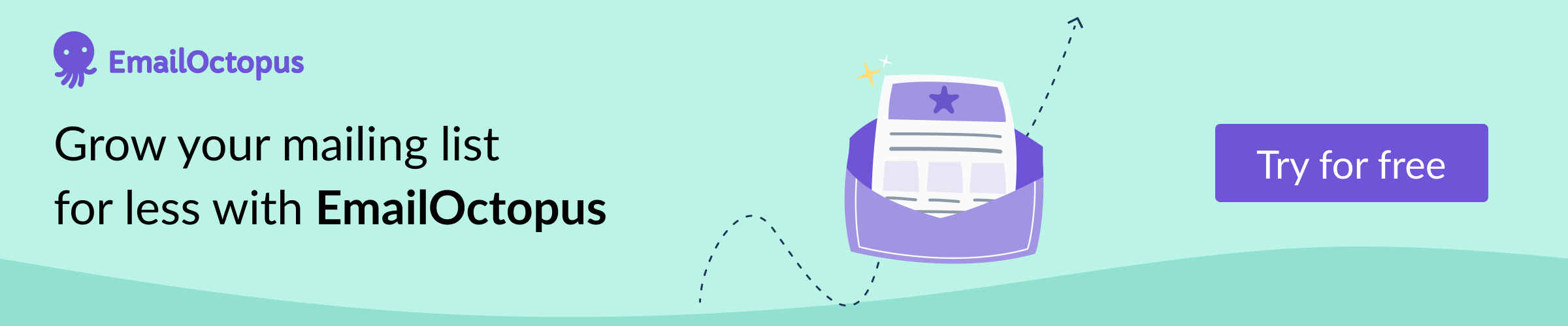 EmailOctopus promo banner