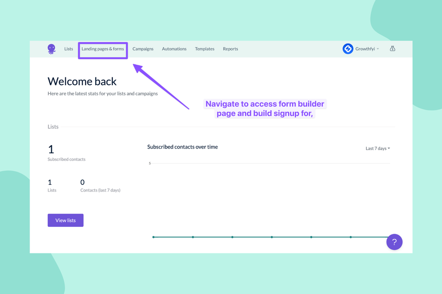 How to create an automated email welcome series | EmailOctopus