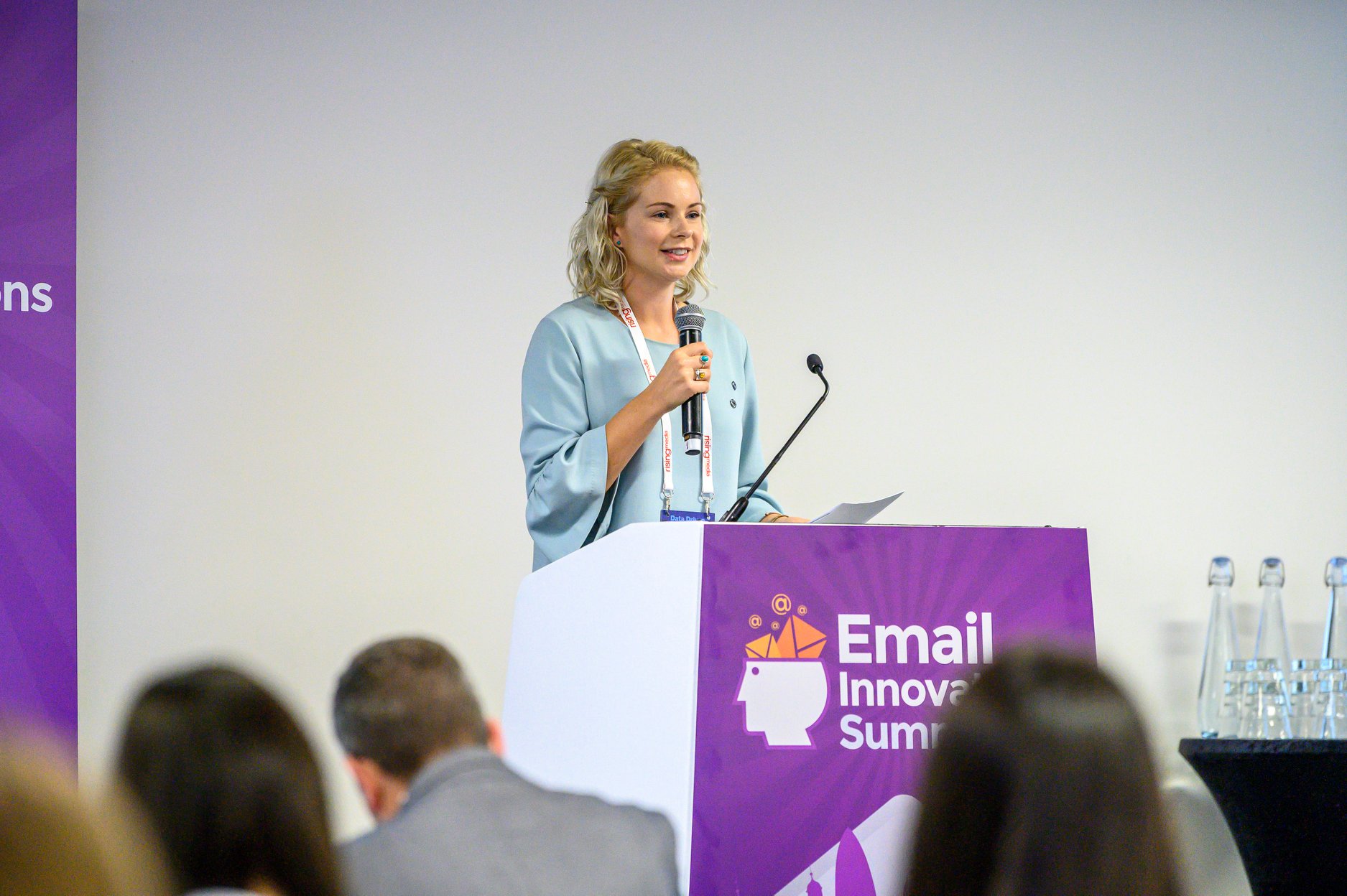 Jenna Tiffany speaking at the Email Innovations Summit