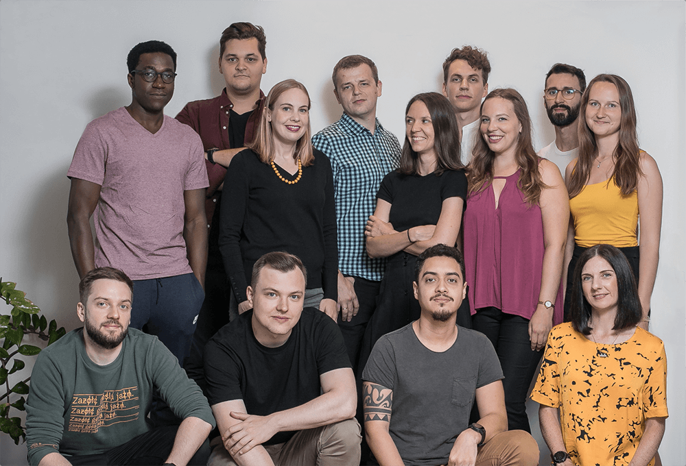 Photo of the team at Toggl Plan