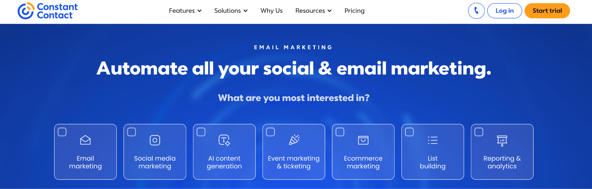 constant contact website