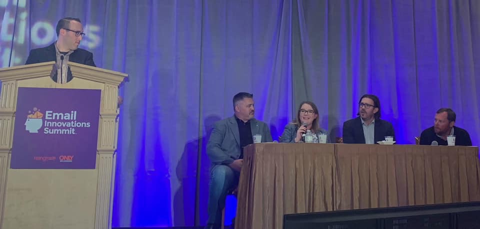 Speaking panel at the EIS