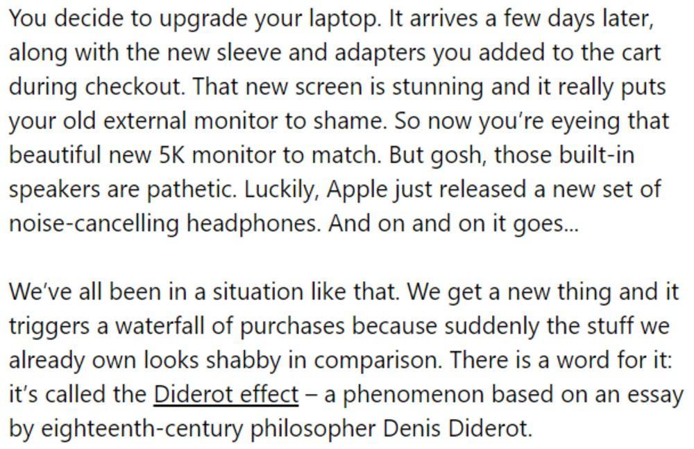 Example of an editorial newsletter that uses a unique voice