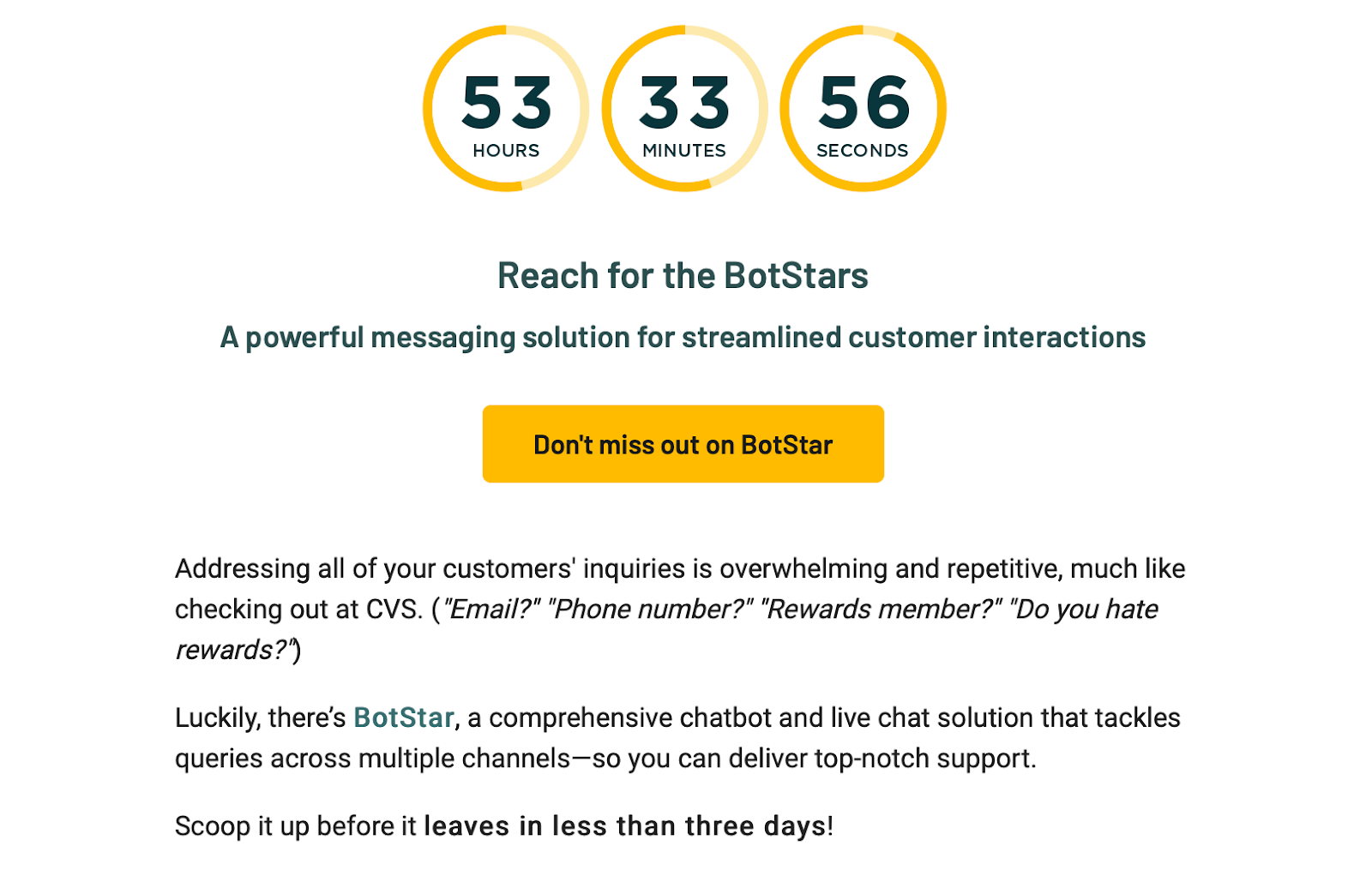 An example of humour used in email marketing from SaaS brand AppSumo