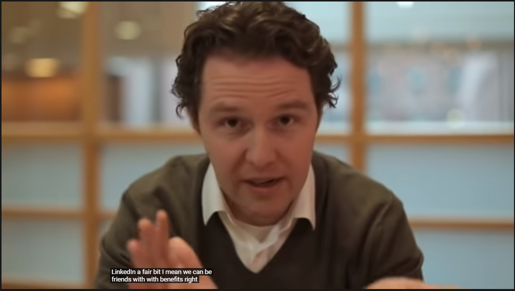 Screenshot from a video used in Hubspot's customer retention email campaign