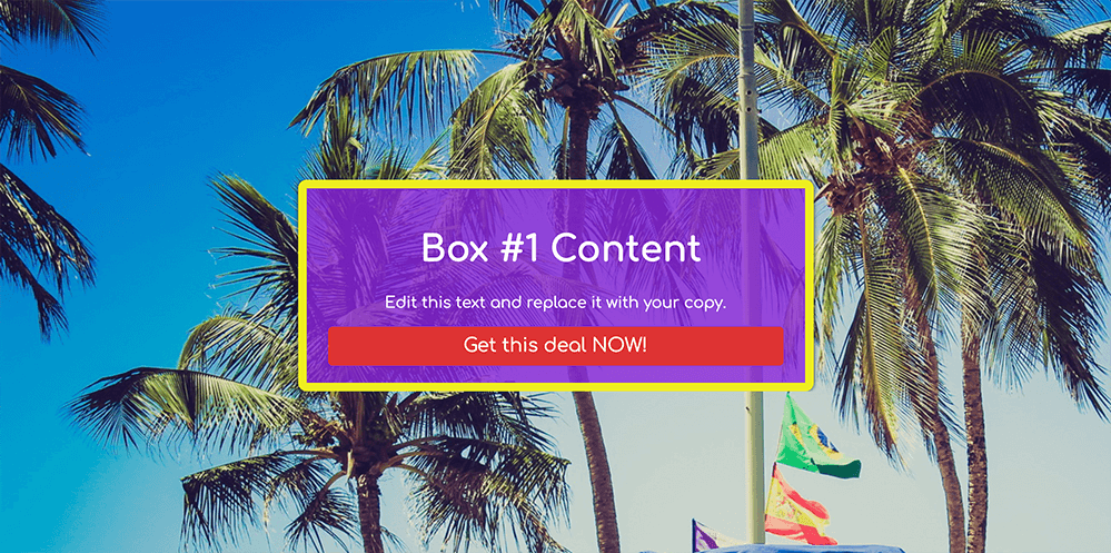 Image of an Optin Ninja opt-in form template. 